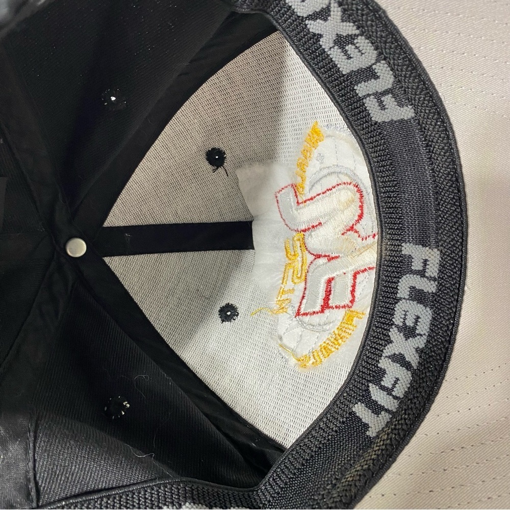 World Finals Embroidered Flex Fit Black Hat Cap L/XL - Picture 9 of 10